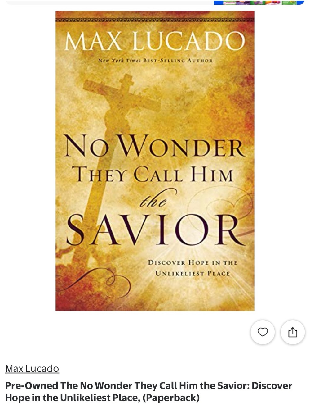 'No Wonder They Call Him the Savior' Wall Poster - Gold